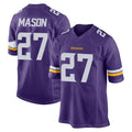Kdoa MN.Vikings #27 Jordan Mason Player Purple Home Game Stitched Jerseys