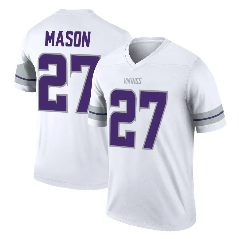 Kdoa MN.Vikings #27 Jordan Mason Player White Alternate Legend Home Game Stitched Jerseys