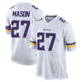 Kdoa MN.Vikings #27 Jordan Mason Player White Home Game Stitched Jerseys