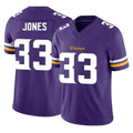 Kdoa MN.Vikings #33 Aaron Jones Sr. Player Purple Limited Vapor F.U.S.E. Home Game Stitched Jerseys