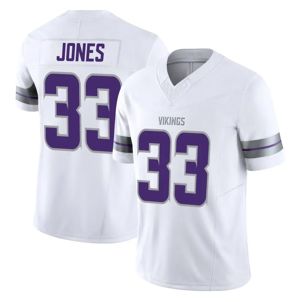 Kdoa MN.Vikings #33 Aaron Jones Sr. Player White Limited Alternate Vapor F.U.S.E. Home Game Stitched Jerseys