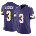 Kdoa MN.Vikings #3 Jordan Addison Player Purple Limited Classic Vapor F.U.S.E. Home Game Stitched Jerseys