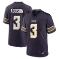 Kdoa MN.Vikings #3 Jordan Addison Purple 2026 Rivalries Collection Game Stitched Jerseys