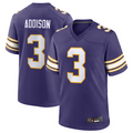 Kdoa MN.Vikings #3 Jordan Addison Purple Classic Player Game American Stitched Jerseys