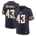 Kdoa MN.Vikings #43 Andrew Van Ginkel Purple 2026 Rivalries Collection Game Stitched Jerseys