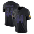 Kdoa MN.Vikings #44 Josh Metellus Player Black Impact LImited Home Game Stitched Jerseys