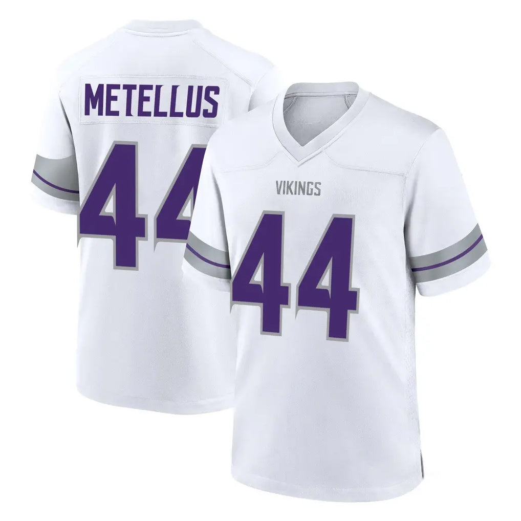 Kdoa MN.Vikings #44 Josh Metellus Player White Alternate Home Game Stitched Jerseys