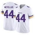Kdoa MN.Vikings #44 Josh Metellus Player White Limited Vapor F.U.S.E. Home Game Stitched Jerseys