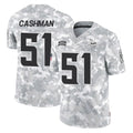 Kdoa MN.Vikings #51 Blake Cashman Player Arctic Camo Salute To Service Limited Game Stitched Jerseys