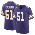Kdoa MN.Vikings #51 Blake Cashman Player Purple Classic Home Game Stitched Jerseys