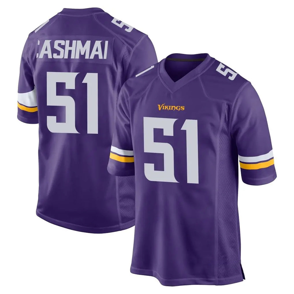 Kdoa MN.Vikings #51 Blake Cashman Player Purple Home Game Stitched Jerseys