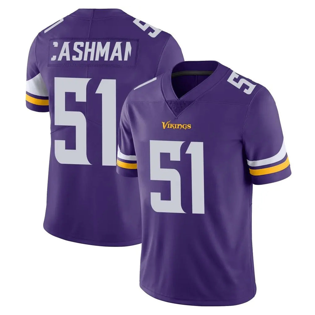 Kdoa MN.Vikings #51 Blake Cashman Player Purple Limited Vapor Untouchable Home Game Stitched Jerseys