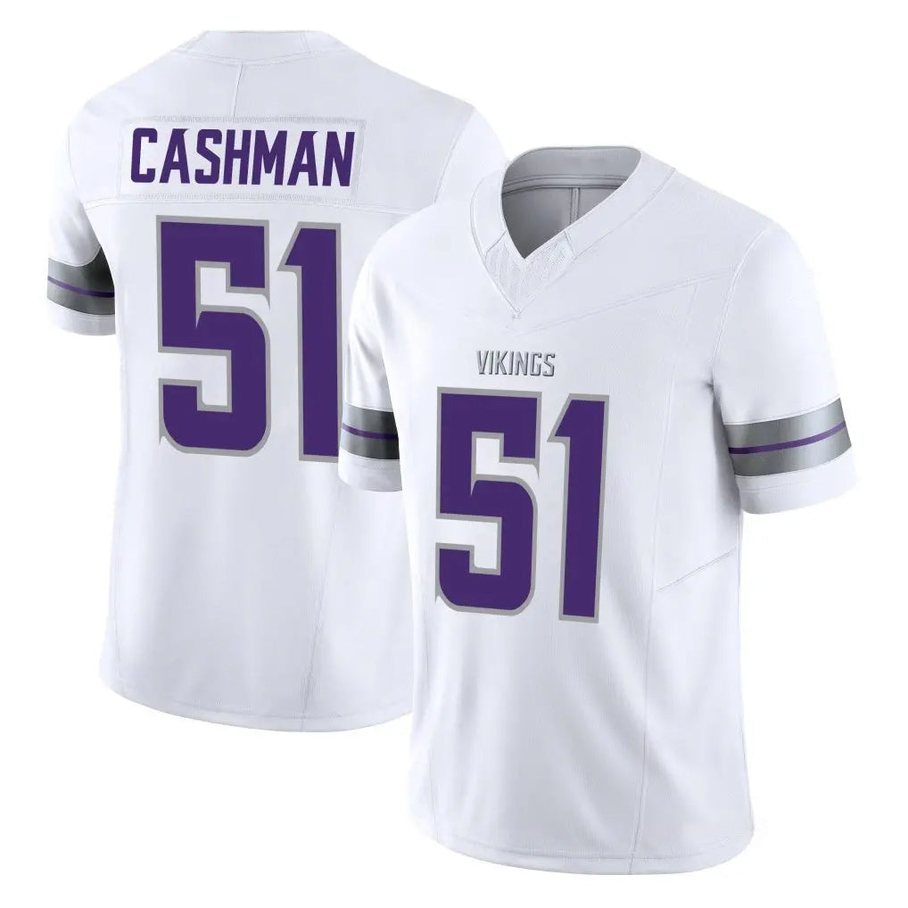 Kdoa MN.Vikings #51 Blake Cashman Player White Limited Alternate Vapor F.U.S.E. Home Game Stitched Jerseys