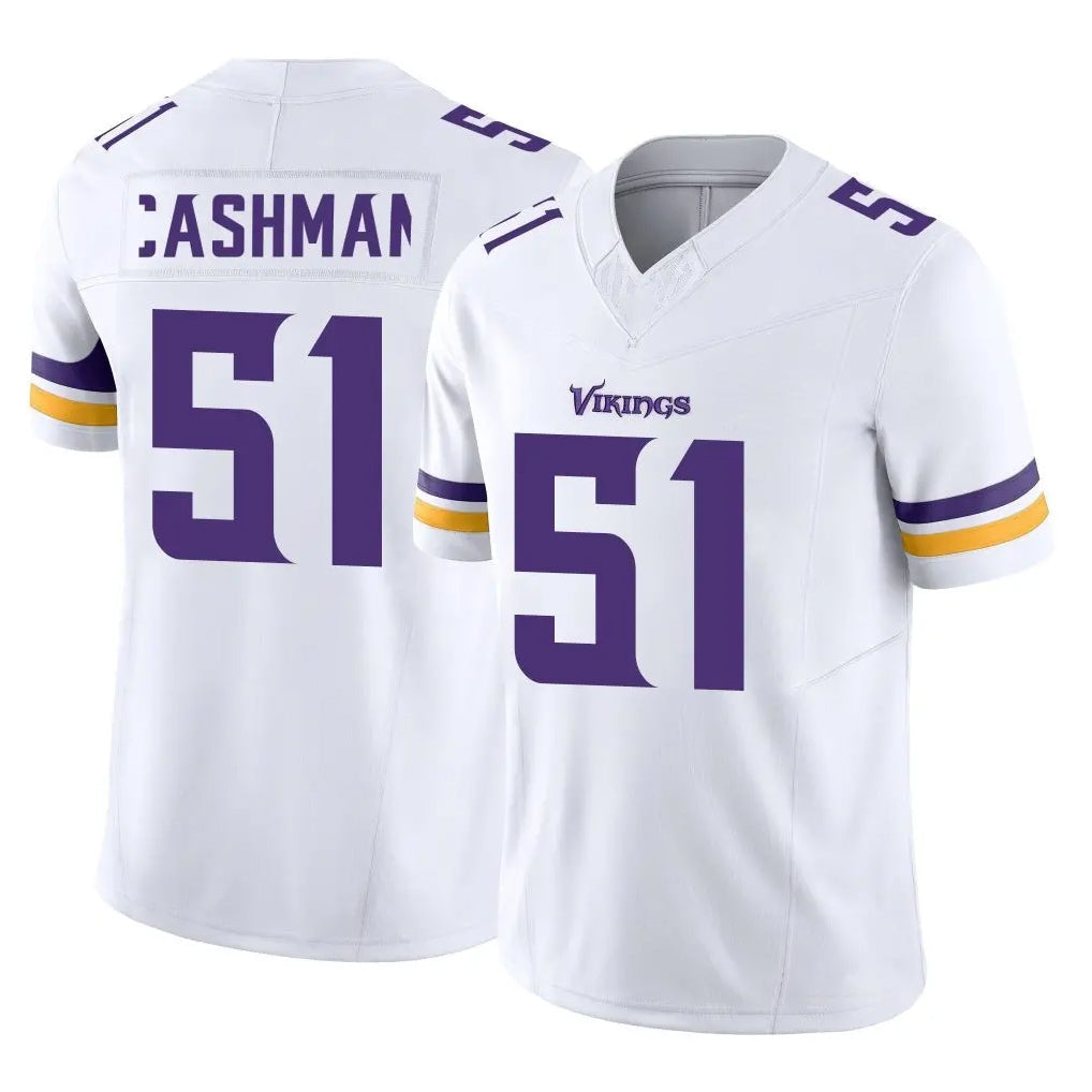 Kdoa MN.Vikings #51 Blake Cashman Player White Limited Vapor F.U.S.E. Home Game Stitched Jerseys