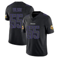 Kdoa MN.Vikings #55 Eric Wilson Player Black Impact LImited Home Game Stitched Jerseys