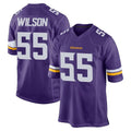 Kdoa MN.Vikings #55 Eric Wilson Player Purple Home Game Stitched Jerseys