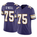 Kdoa MN.Vikings #75 Brian O'Neill Player Purple Limited Classic Vapor F.U.S.E. Home Game Stitched Jerseys