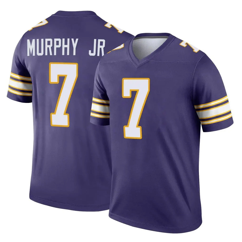 Kdoa MN.Vikings #7 Byron Murphy Jr. Player Purple Limited Classic Home Game Stitched Jerseys