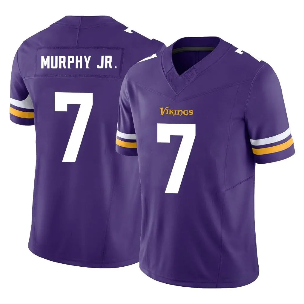 Kdoa MN.Vikings #7 Byron Murphy Jr. Player Purple Limited Vapor F.U.S.E. Home Game Stitched Jerseys