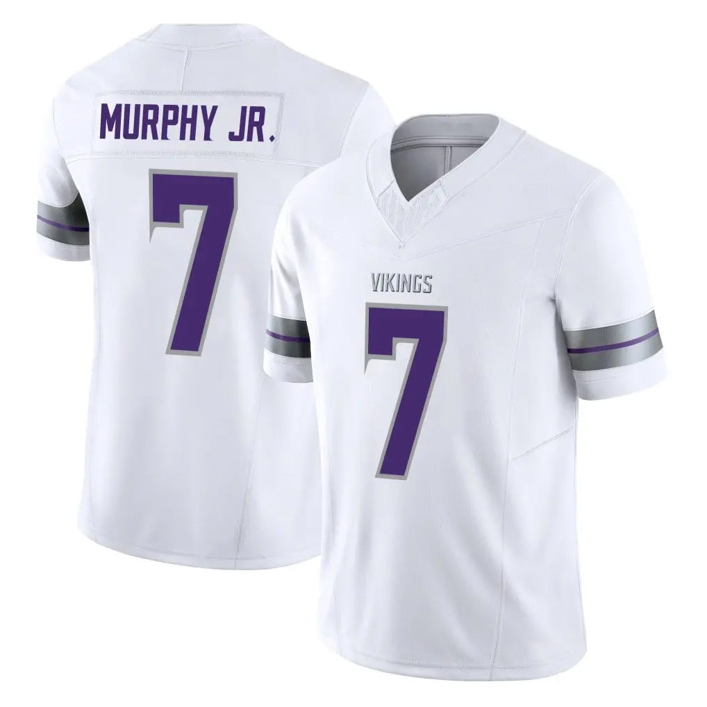 Kdoa MN.Vikings #7 Byron Murphy Jr. Player White Limited Alternate Vapor F.U.S.E. Home Game Stitched Jerseys