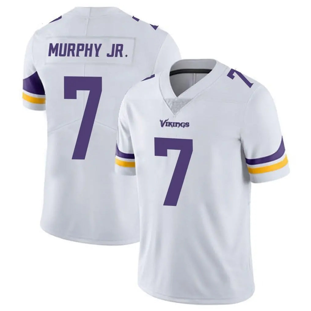 Kdoa MN.Vikings #7 Byron Murphy Jr. Player White Limited Vapor Untouchable Home Game Stitched Jerseys
