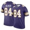 Kdoa MN.Vikings #84 Josh Oliver Player Purple Limited Classic Home Game Stitched Jerseys