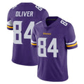 Kdoa MN.Vikings #84 Josh Oliver Player Purple Limited Vapor Untouchable Home Game Stitched Jerseys