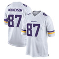 Kdoa MN.Vikings #87 T.J. Hockenson Player White Home Game Stitched Jerseys