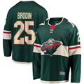 Kdoa M.Wild #25 Jonas Brodin Green Breakaway Jerseys