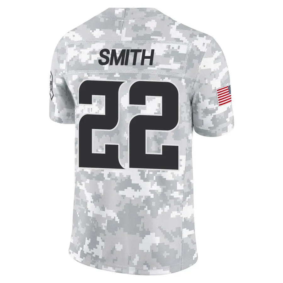 Kdoa MN.Vikings #22 Harrison Smith Player Arctic Camo Salute to Service Limited Stitched Jerseys
