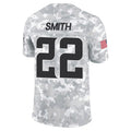 Kdoa MN.Vikings #22 Harrison Smith Player Arctic Camo Salute to Service Limited Stitched Jerseys