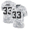 Kdoa MN.Vikings #33 Aaron Jones Player Arctic Camo Salute to Service Limited Stitched Jerseys