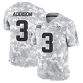 Kdoa MN.Vikings #3 Jordan Addison Player Arctic Camo Salute to Service Limited Stitched Jerseys