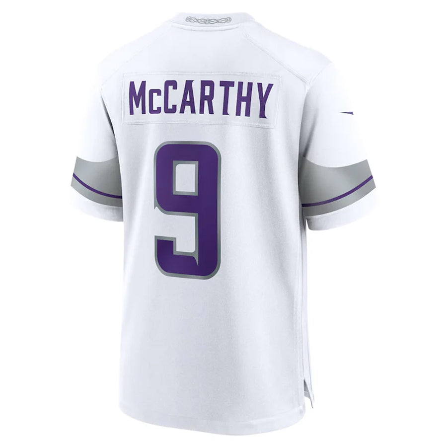 Kdoa MN.Vikings #9 J.J. McCarthy Player White Alternate Game Stitched Jerseys