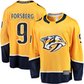 Kdoa N.Predators #9 Filip Forsberg Gold Home Breakaway Jerseys