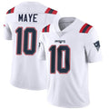 Kdoa NE.Patriots #10 Drake Maye Player White Vapor Limited Stitched Jerseys