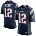 Kdoa NE.Patriots #12 Tom Brady Player Navy Blue Game Stitched Jerseys