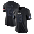 Kdoa NE.Patriots #13 Mack Hollins Player Black Impact LImited Home Game Stitched Jerseys