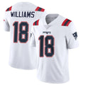 Kdoa NE.Patriots #18 Kyle Williams Player White Vapor Untouchable Home Game Stitched Jerseys