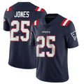 Kdoa NE.Patriots #25 Marcus Jones Player Navy Vapor Untouchable Home Game Stitched Jerseys
