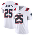 Kdoa NE.Patriots #25 Marcus Jones Player White Vapor Untouchable Home Game Stitched Jerseys