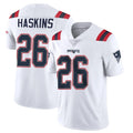 Kdoa NE.Patriots #26 Hassan Haskins Player White Vapor Untouchable Home Game Stitched Jerseys