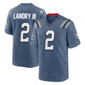 Kdoa NE.Patriots #2 Harold Landry III Player Blue Rivalries Collection Home Game Stitched Jerseys
