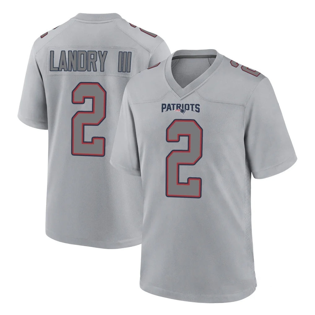 Kdoa NE.Patriots #2 Harold Landry III Player Gray Fashion Limited Home Game Stitched Jerseys