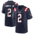 Kdoa NE.Patriots #2 Harold Landry III Player Navy Home Game Stitched Jerseys
