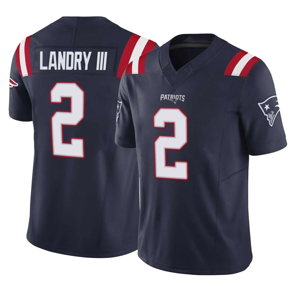 Kdoa NE.Patriots #2 Harold Landry III Player Navy Limited Vapor F.U.S.E. Home Game Stitched Jerseys
