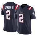 Kdoa NE.Patriots #2 Harold Landry III Player Navy Limited Vapor F.U.S.E. Home Game Stitched Jerseys