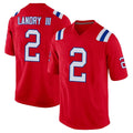 Kdoa NE.Patriots #2 Harold Landry III Player Red Home Game Stitched Jerseys