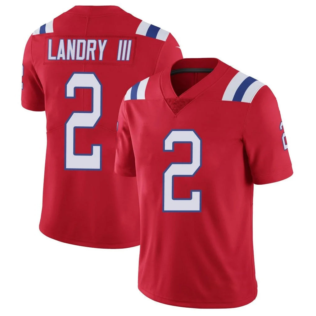 Kdoa NE.Patriots #2 Harold Landry III Player Red Vapor Untouchable Home Game Stitched Jerseys