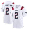 Kdoa NE.Patriots #2 Harold Landry III Player White Home Game Stitched Jerseys